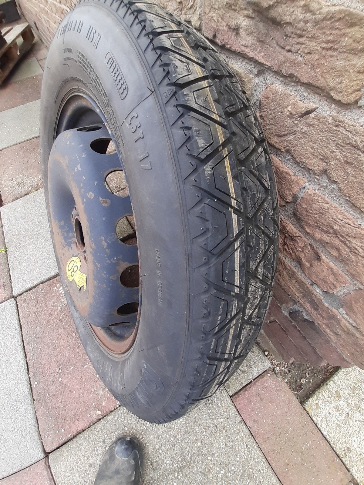 Reserveband/ thuiskomertje, Auto diversen, Ophalen, Zo goed als nieuw