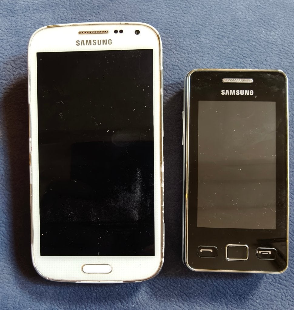 Samsung telefoon, Gebruikt, Zwart, Fysiek toetsenbord, Ophalen of Verzenden