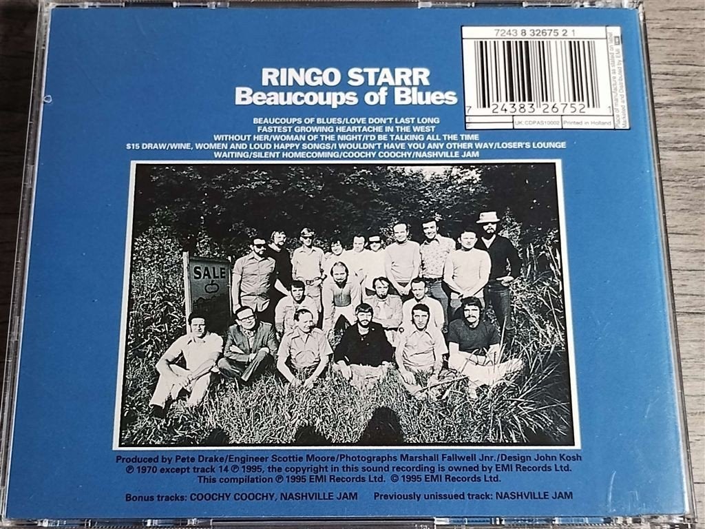 Ringo Starr - Beaucoups Of Blues, Ophalen of Verzenden, Zo goed als nieuw