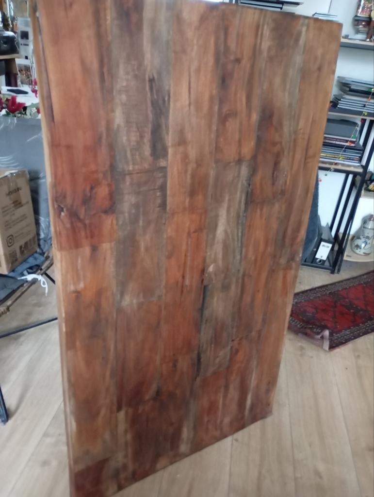 Hardhouten plank, stevig, mooie roodachtige kleur., Ophalen, Overige houtsoorten, Minder dan 200 cm, Plank