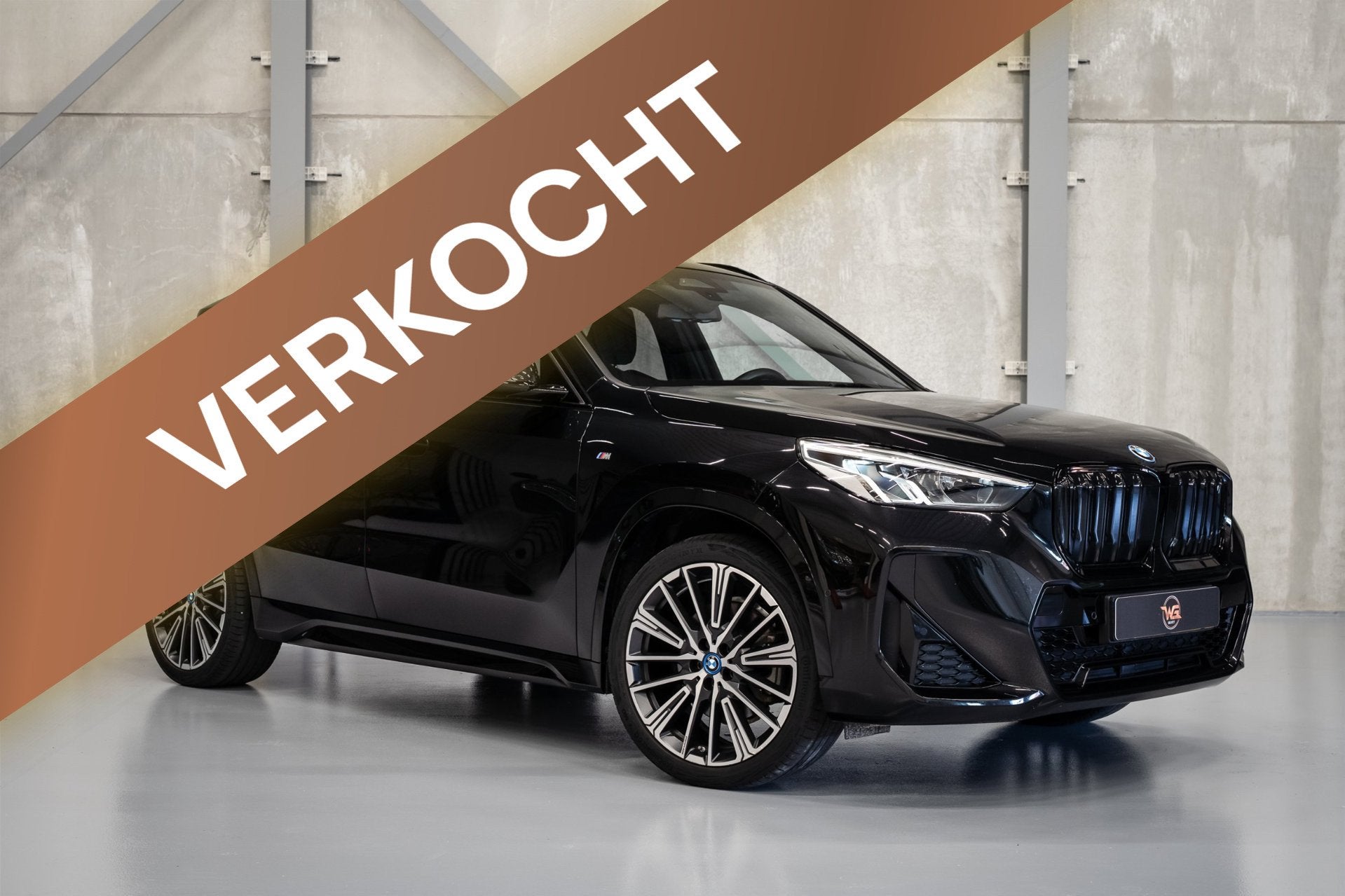 BMW IX1 XDrive30 67 kWh | SOH 99% | M-sport | Trekhaak | Mas, Auto's, Automaat, Gebruikt, Zwart, Zwart