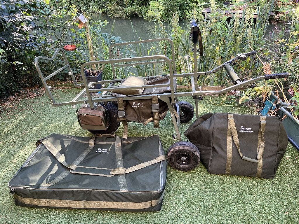 Prestige Carp Power Porter MK6 24V - elektrische barrow, Watersport en Boten, Hengelsport | Karpervissen, Ophalen, Zo goed als nieuw