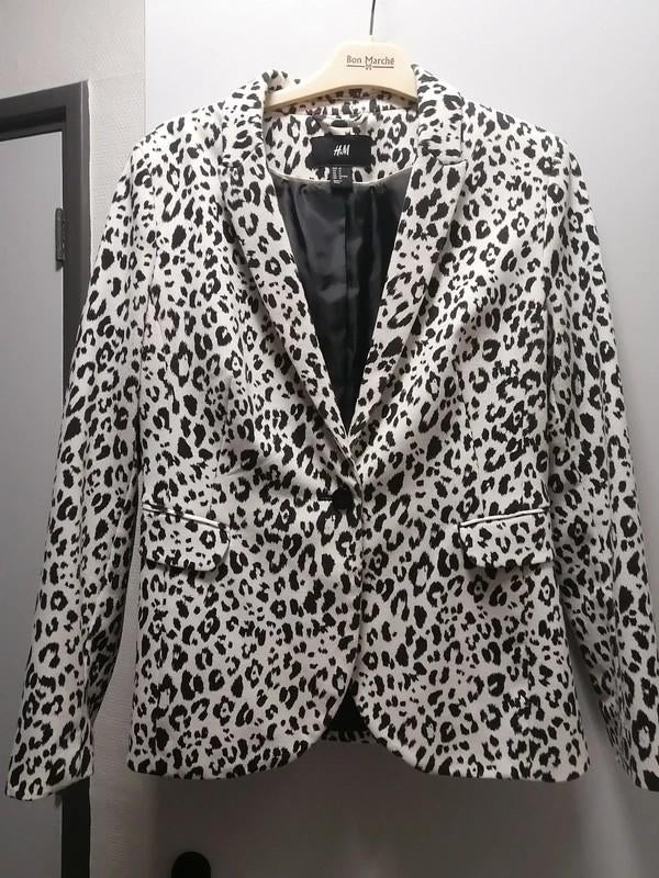 blazer, Kleding | Dames, Maat 38/40 (M), H&M, Wit, Ophalen of Verzenden