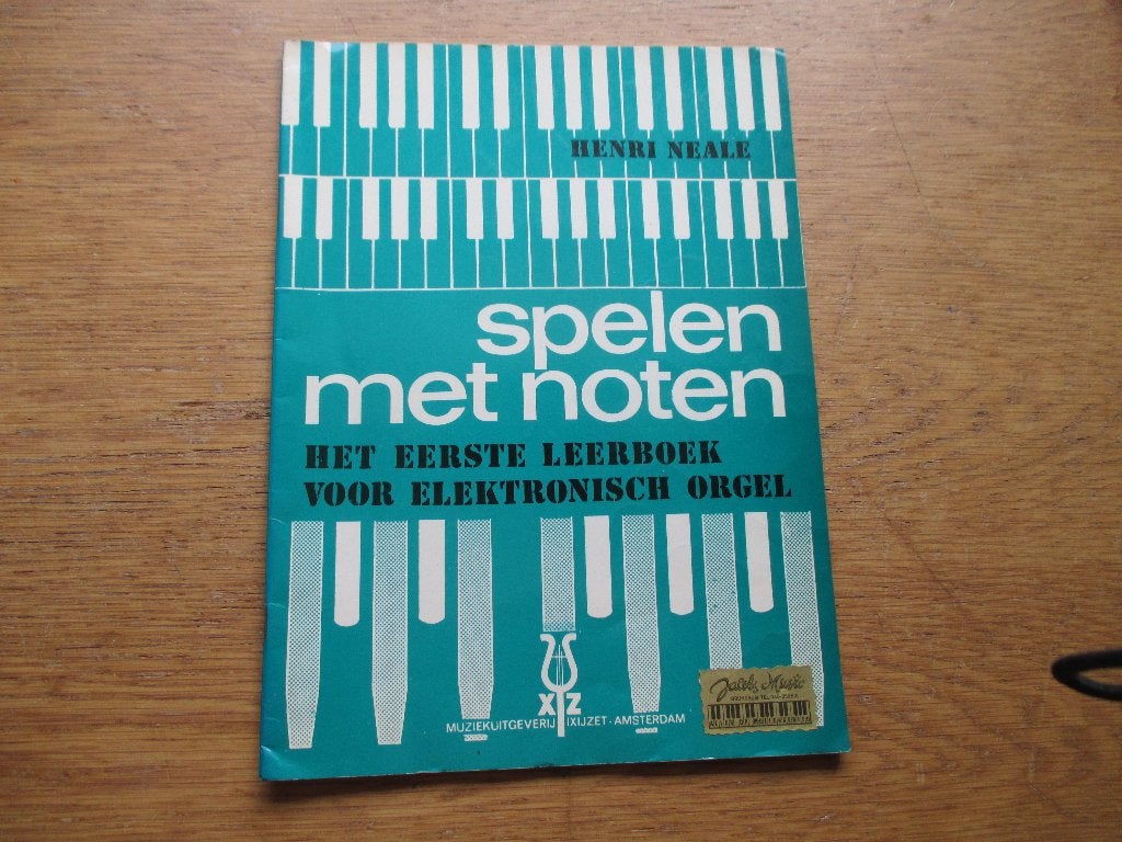 Spelen met Noten - Leerboek Elektronisch Orgel, Muziek en Instrumenten, Orgel, Gebruikt, Overige genres, Les of Cursus
