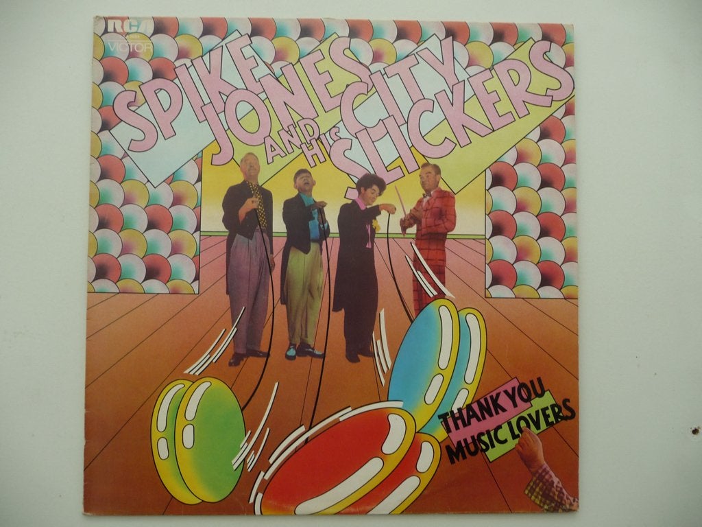 lp SPIKE JONES AND HIS CITY SLICKERS -THANK YOU MUSIC LOVERS, LP, Gebruikt, Ophalen of Verzenden, 12 inch