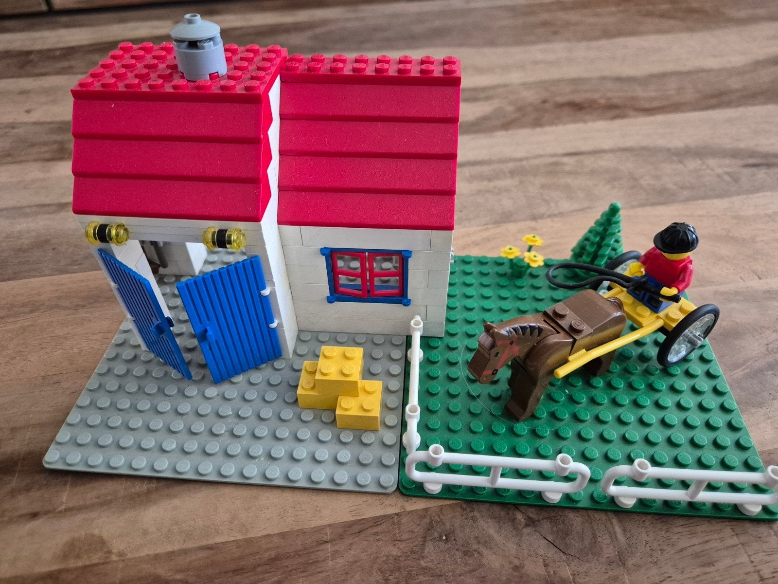 lego  6355 derby trotter, Kinderen en Baby's, Speelgoed | Duplo en Lego, Gebruikt, Lego, Compleet, Ophalen of Verzenden