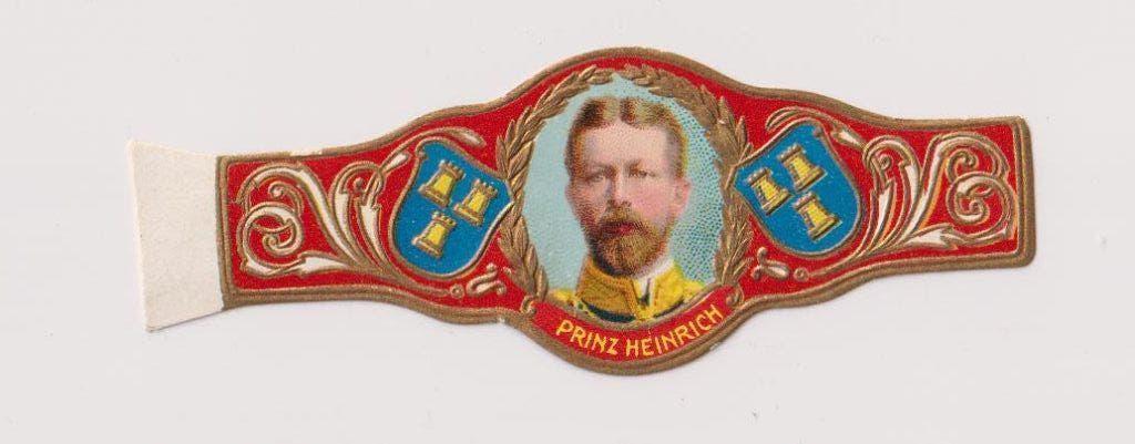 sigarenbanden - PRINZ HEINRICH, Ophalen of Verzenden, Zo goed als nieuw, Sigarenbandjes