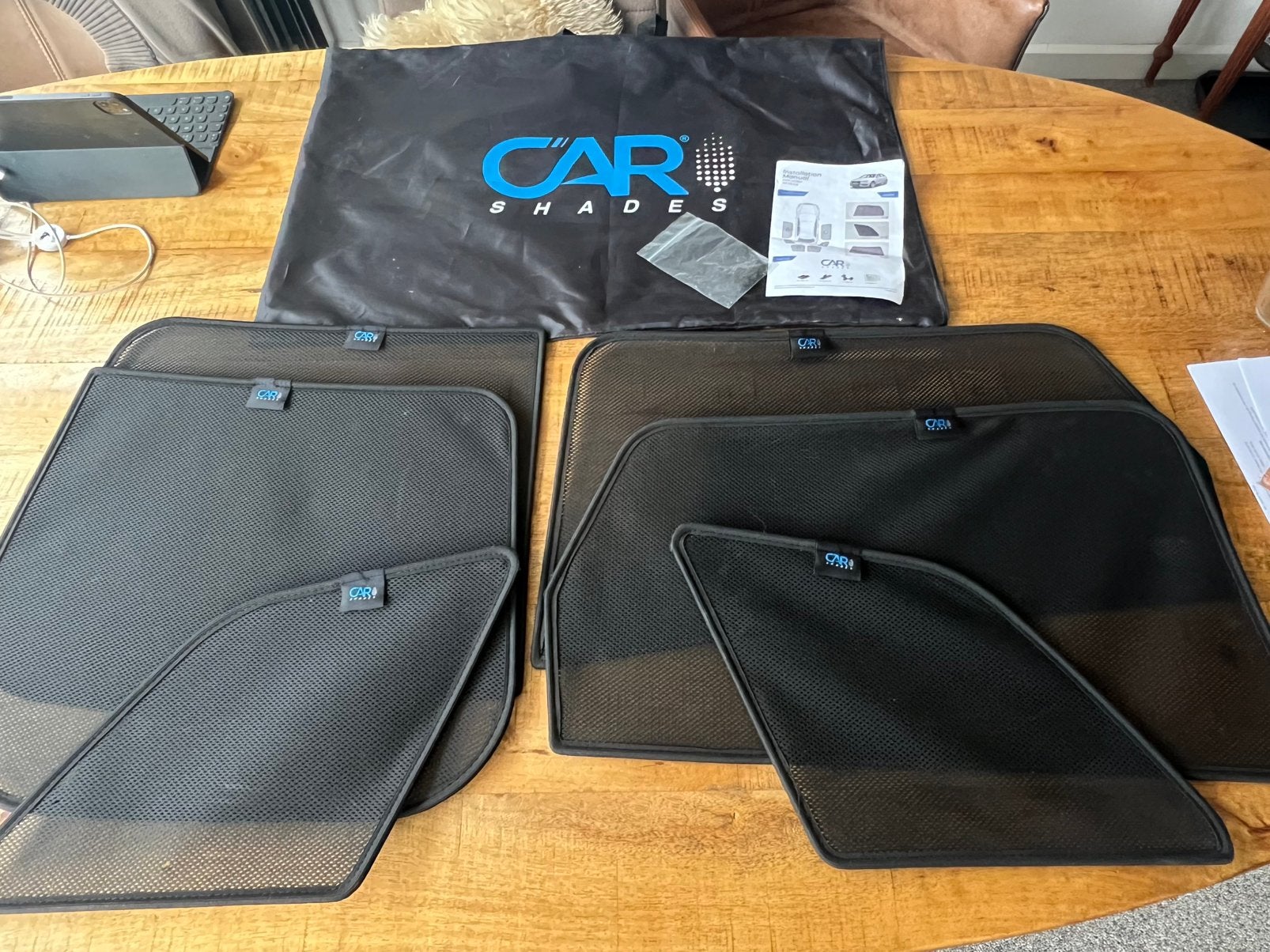 Car shades audi A3 sportsback, Ophalen