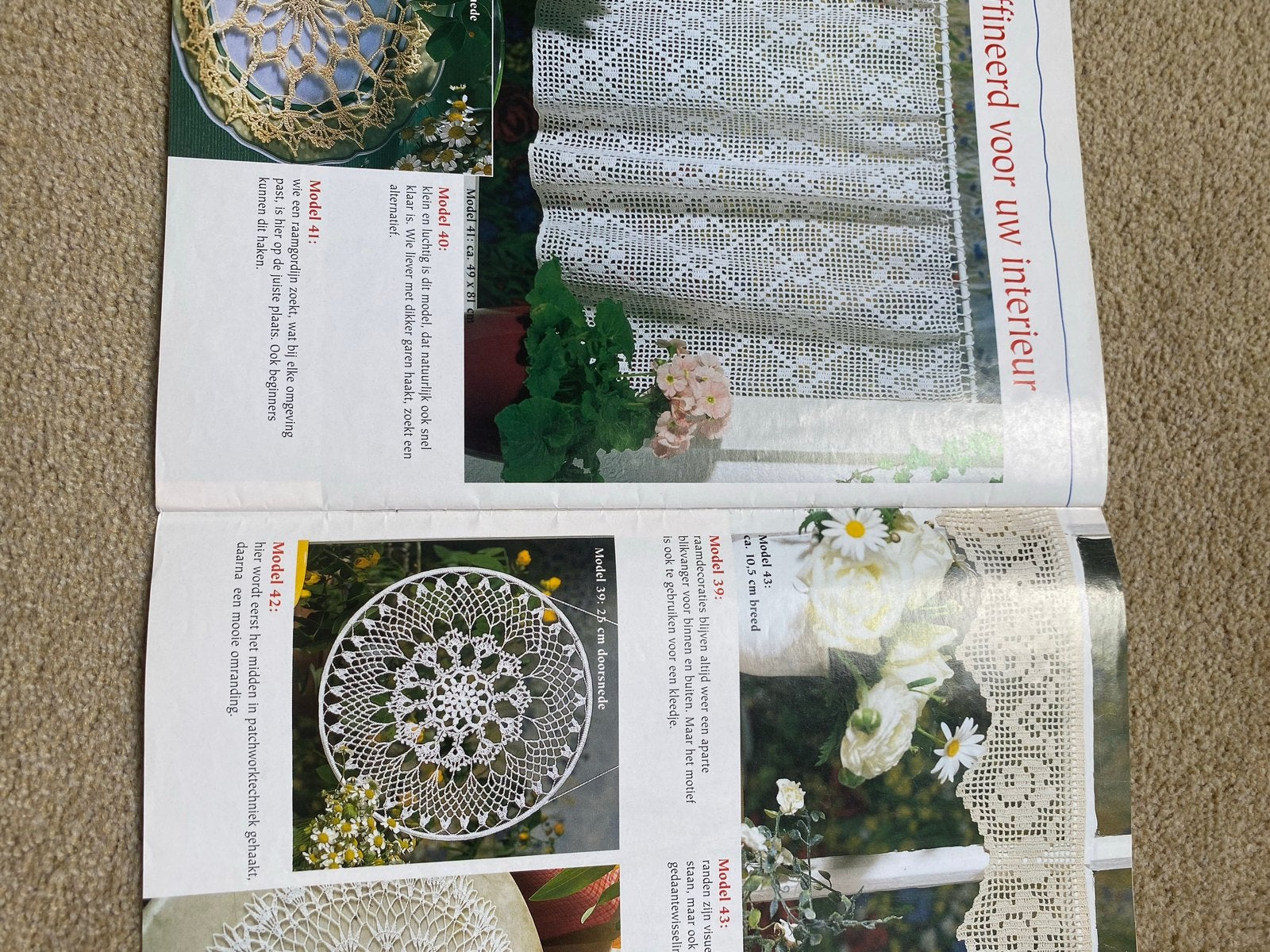 Diana Thuis Creatief Haakideeën - Patroonboek, Ophalen of Verzenden, Gebruikt, Haken, Patroon of Boek