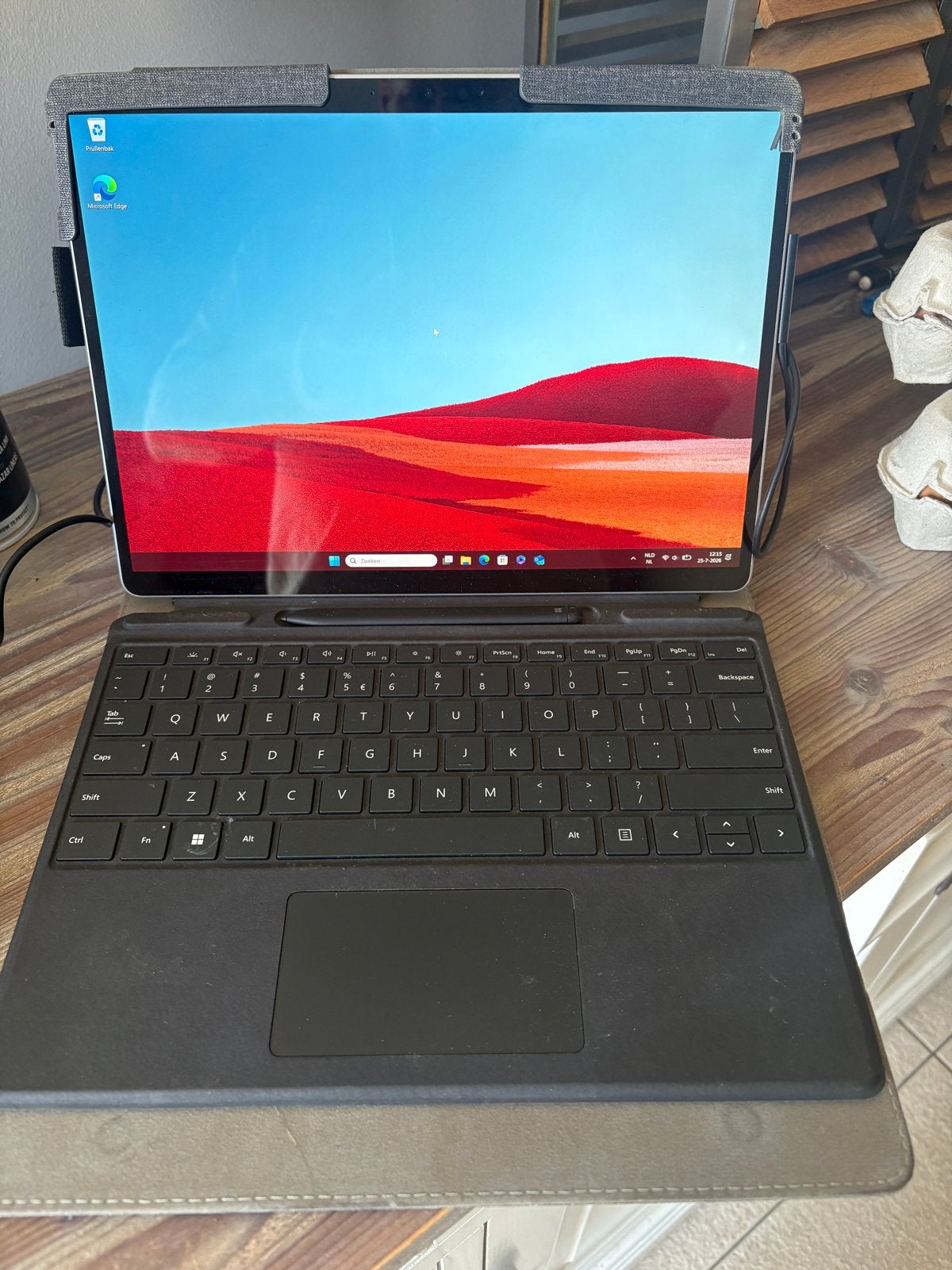 Microsoft Surface Pro X (SQ2, 16GB RAM, 256GB opslag), Gps, Ophalen of Verzenden, Wi-Fi en Mobiel internet, 256 GB
