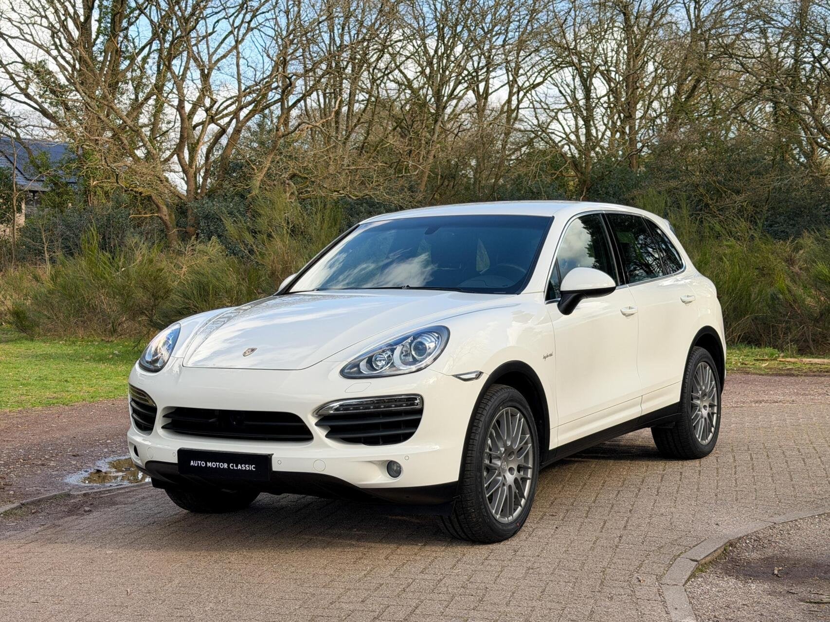 Porsche Cayenne 3.0 S Hybrid | Sandweiss, Auto's, Porsche, Automaat, 2240 kg, Gebruikt, Zwart