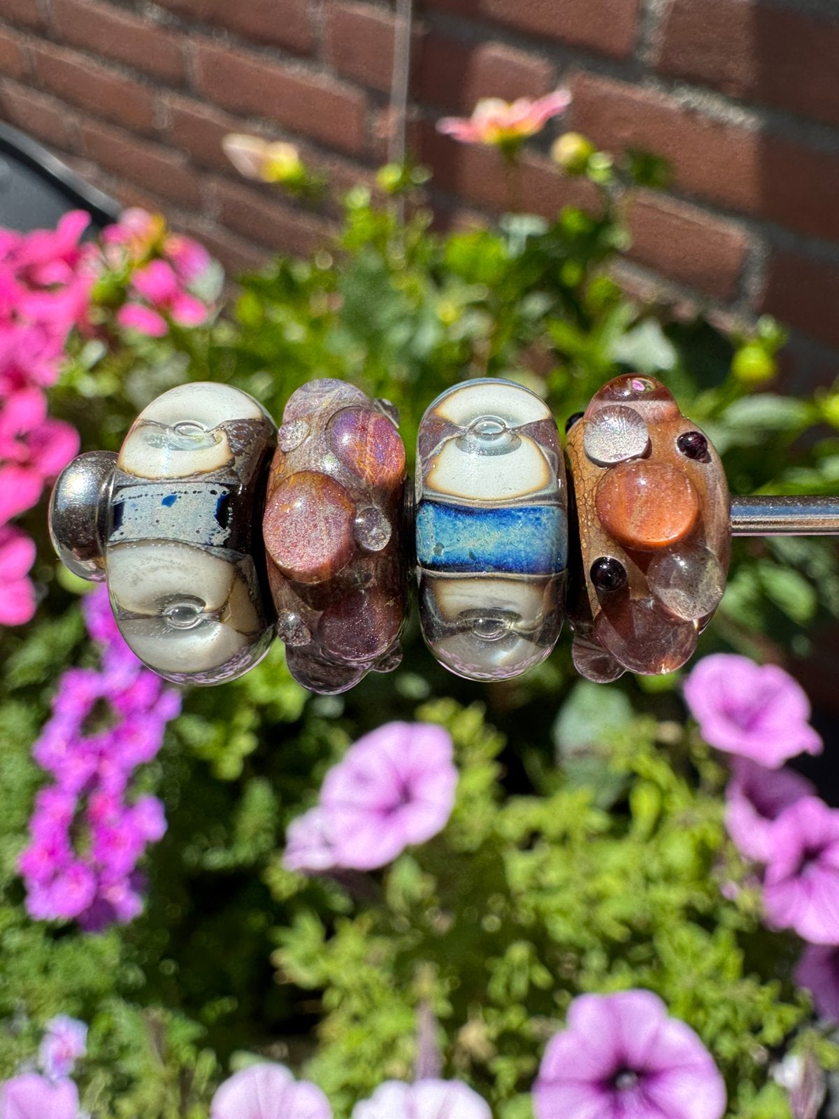 Trollbeads rocky beach Uit de ROTSSTRAND SET, Ophalen of Verzenden, Zilver, Trollbeads