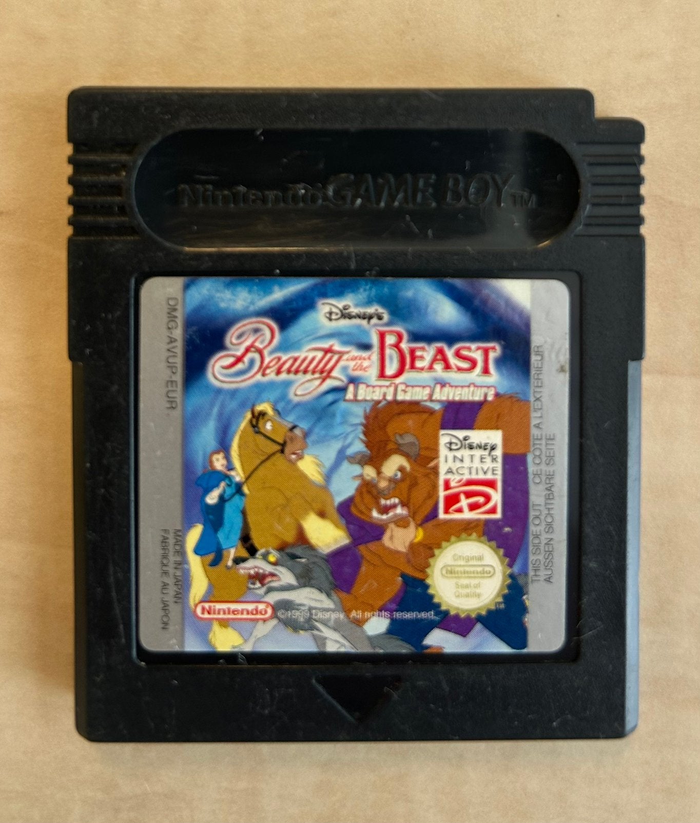 Nintendo Game Boy spel Beauty and the Beast, Avontuur en Actie, Gebruikt, 1 speler, Ophalen of Verzenden
