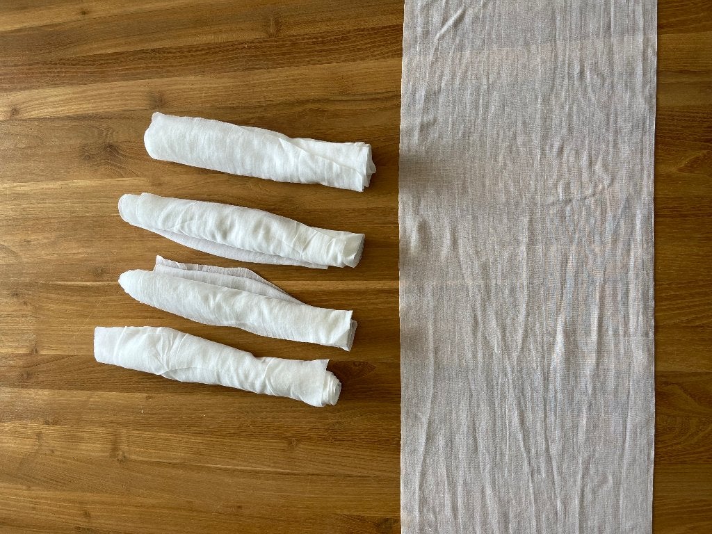 Witte tafellopers, Ophalen, Gebruikt, Rechthoek