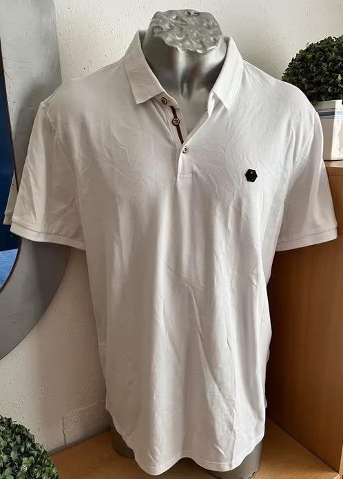 No Excess polo maat NIEUW [X]XL, Kleding | Heren, Polo's, Ophalen of Verzenden, Nieuw, Maat 56/58 (XL), Wit
