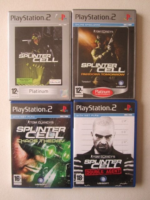 Splintercell Splinter Cell PS2 Playstation 2, Spelcomputers en Games, Avontuur en Actie, Vanaf 18 jaar, 1 speler, Nieuw