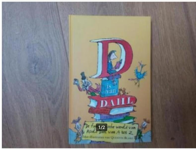 Roald Dahl, D is van Dahl, Ophalen of Verzenden, Zo goed als nieuw, Fictie algemeen