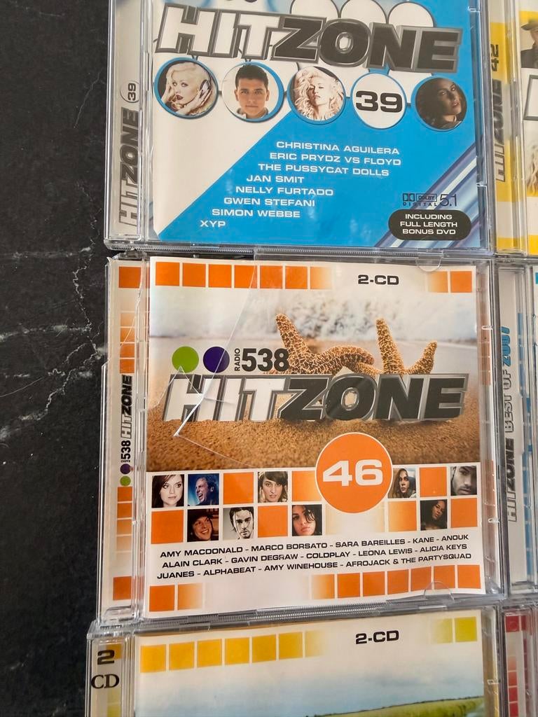 Diverse Hitzone CD's - Populaire verzamelalbums, Ophalen of Verzenden, 2000 - 2009, Gebruikt