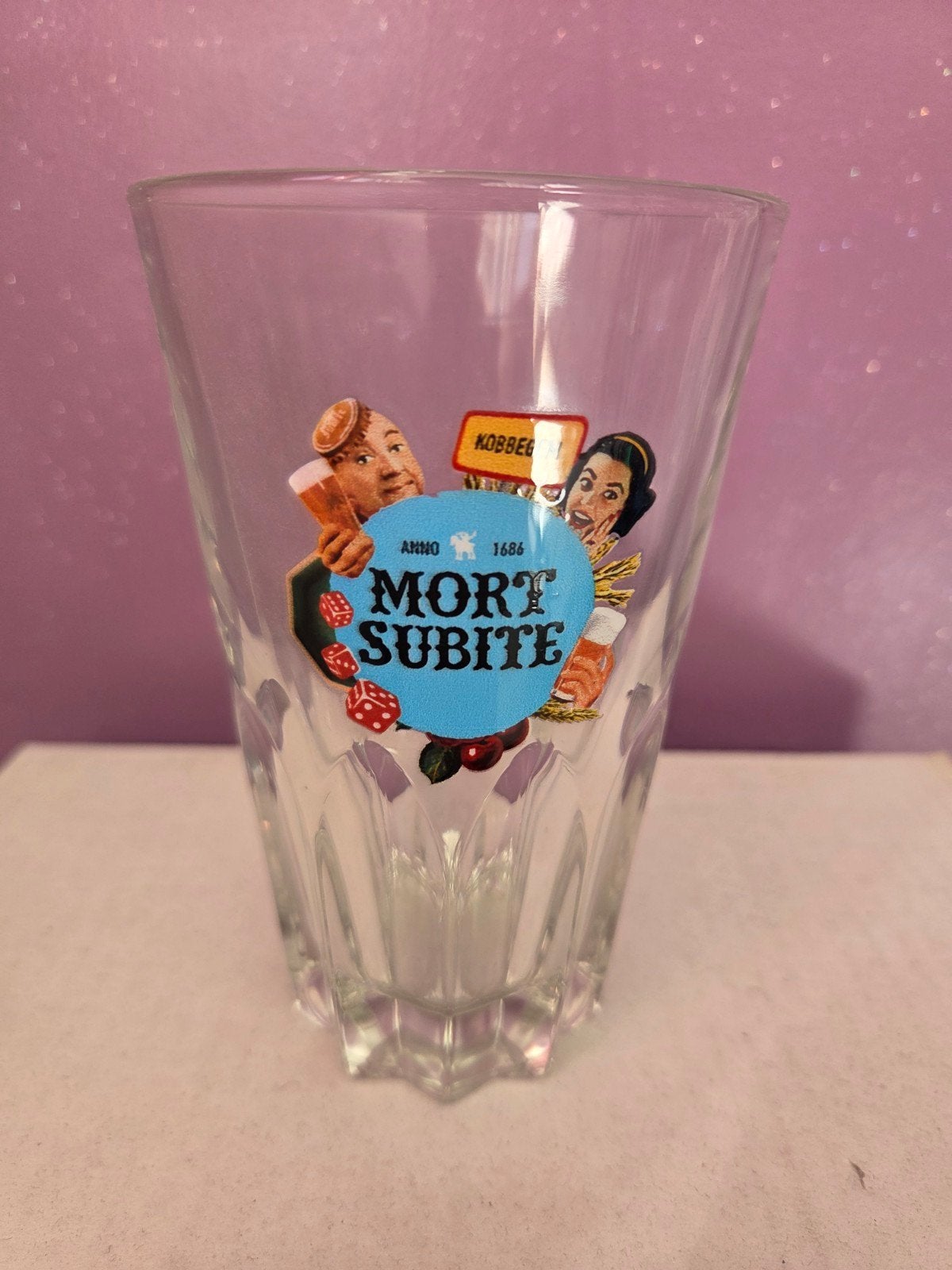Mort Subite 6 glazen, Ophalen of Verzenden, Nieuw, Glas of Glazen, Overige merken