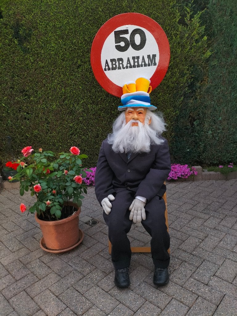 Abraham of Sarah pop masker naar keuze zie tip en geen borg., Ophalen, Nieuw, Abraham of Sarah