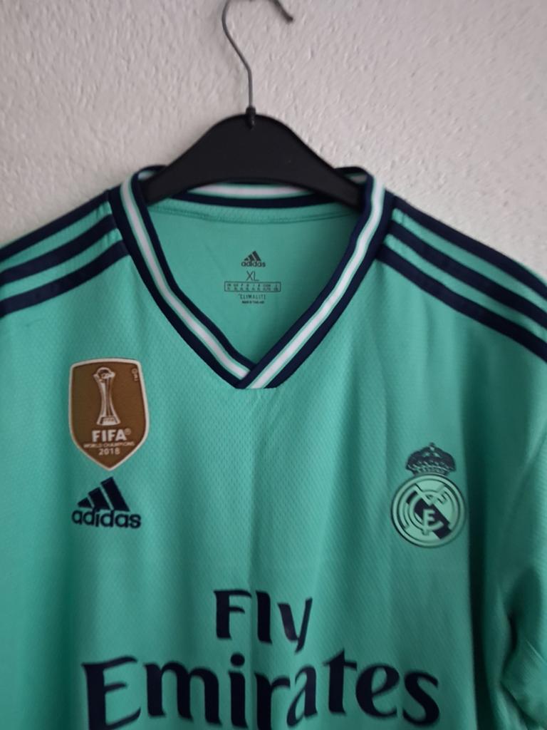 Adidas  Real Madrid T-shirt Maat XL, Wit, Maat 56/58 (XL), Ophalen of Verzenden, Zo goed als nieuw