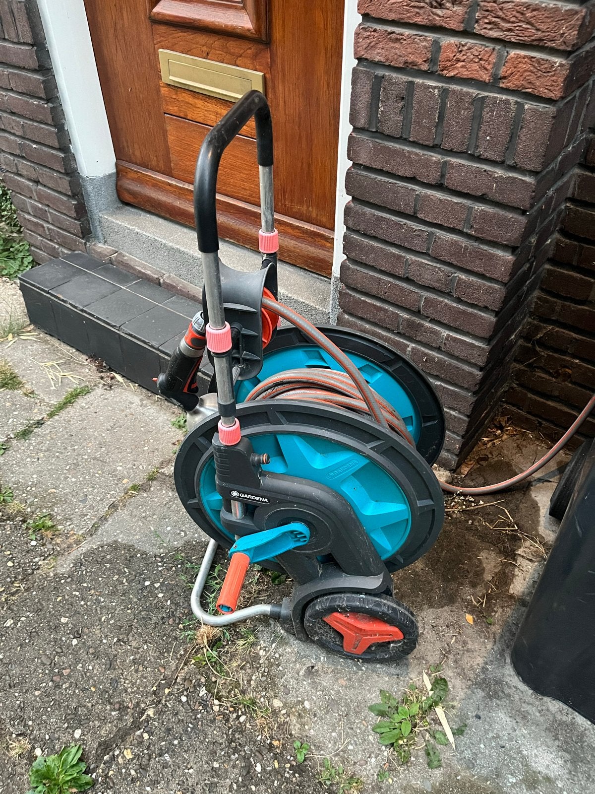 Gardena Haspel - Wegens aanschaf muurbevestiging variant, Ophalen, Gebruikt, Tuinslanghaspel
