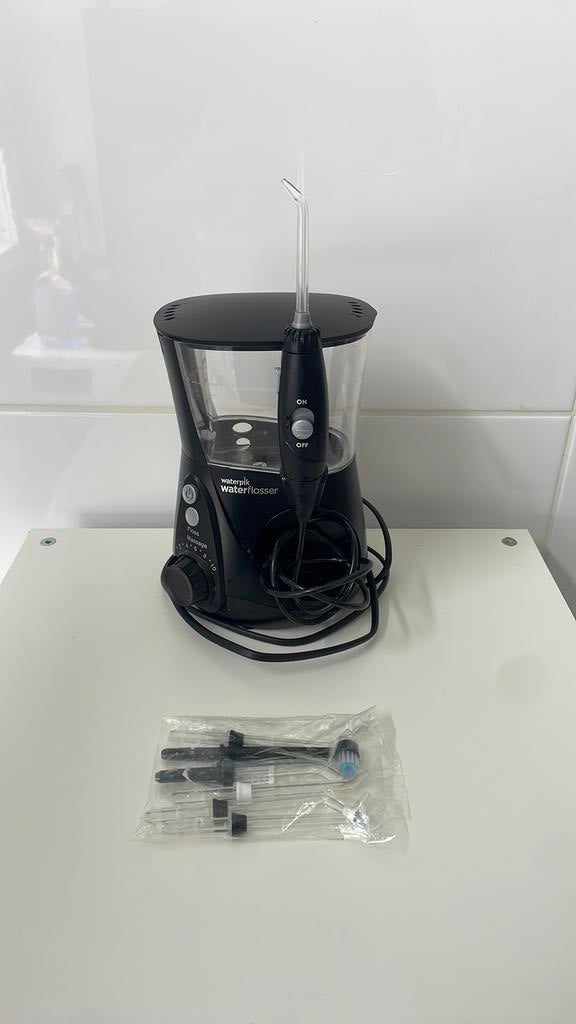 Waterpik / waterflosser met nieuwe opzetstukjes, Ophalen, Zo goed als nieuw, Overige typen