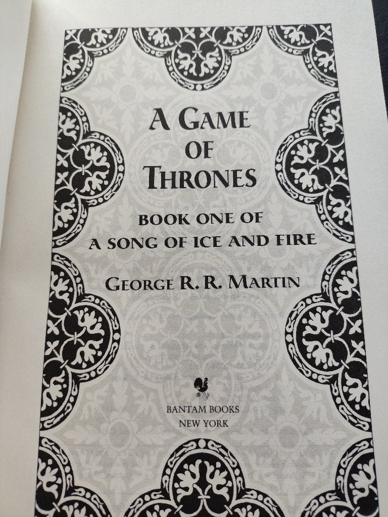 George R.R. Martin a Game of Thrones hardcover. i.n.st., Boeken, Ophalen of Verzenden, George R.R. Martin
