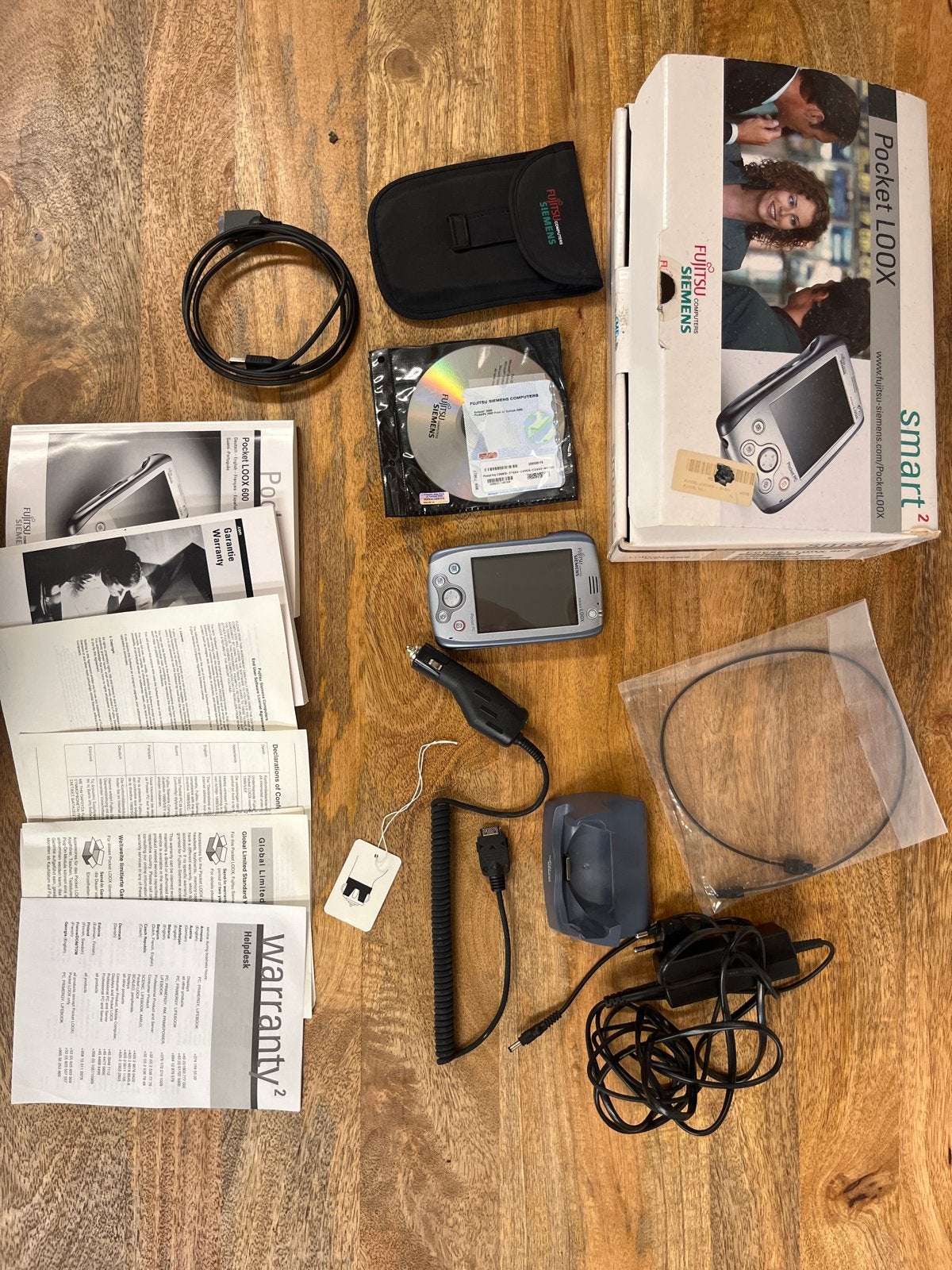 Fujitsu Siemens Pocket LOOX Smart 2 PDA (Compleet), Overige merken, Gebruikt, Ophalen of Verzenden, Met stylus of aanraakpen