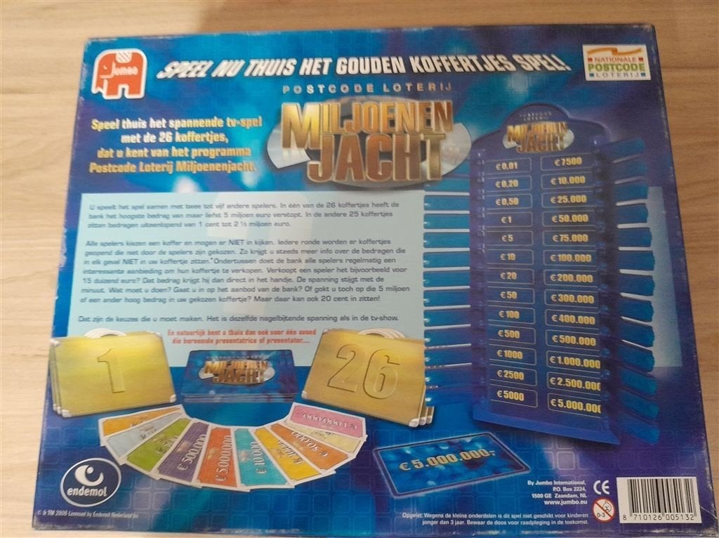 miljoenenjacht jumbo [s1203], Verzenden, Zo goed als nieuw