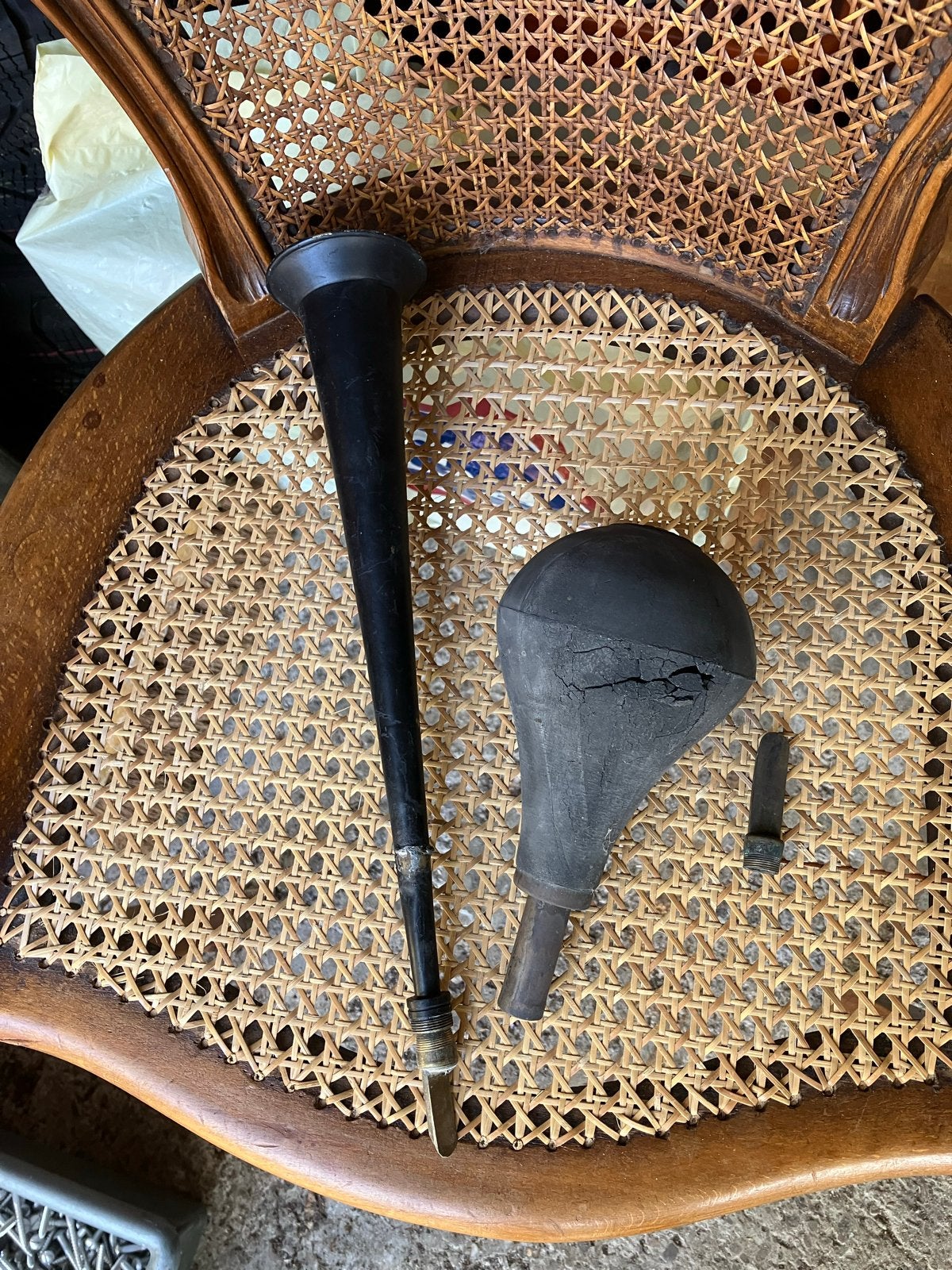 Vintage claxon/toeter voor oldtimer, Ophalen of Verzenden