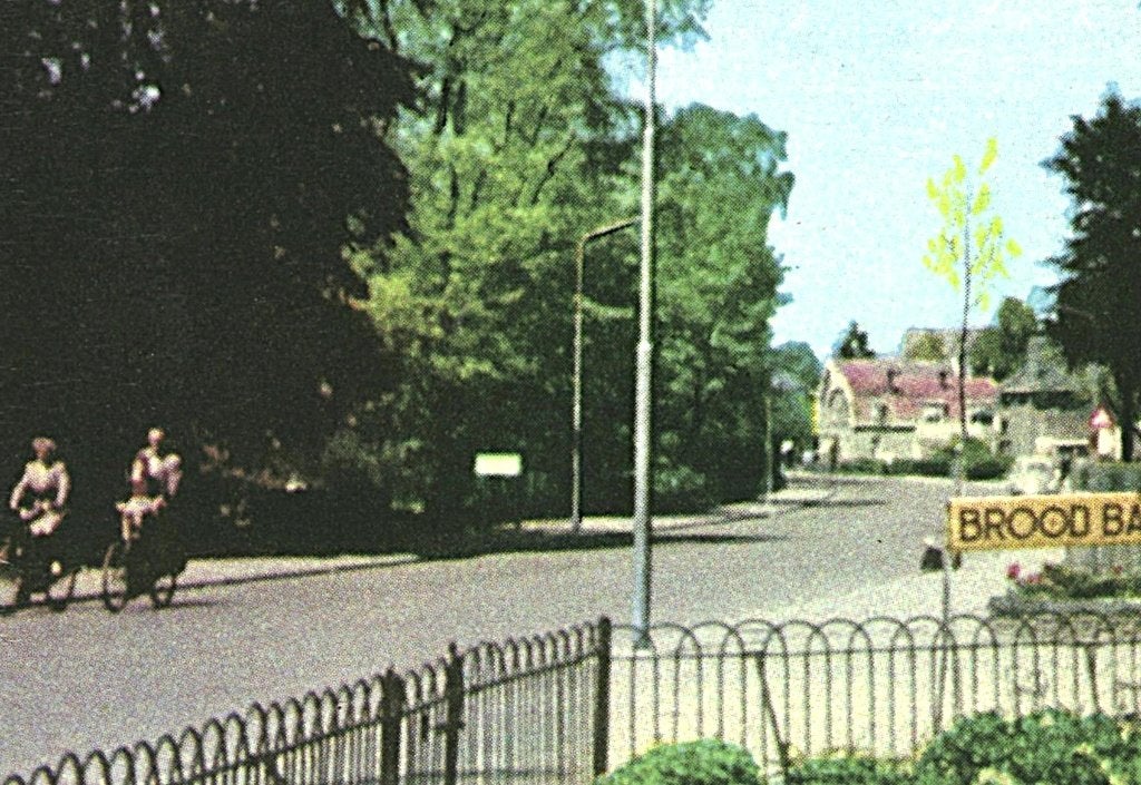 805529 Nunspeet Gld 1962 Stationslaan Gelopen met postzegel, Ophalen of Verzenden, 1960 tot 1980, Gelopen, Gelderland