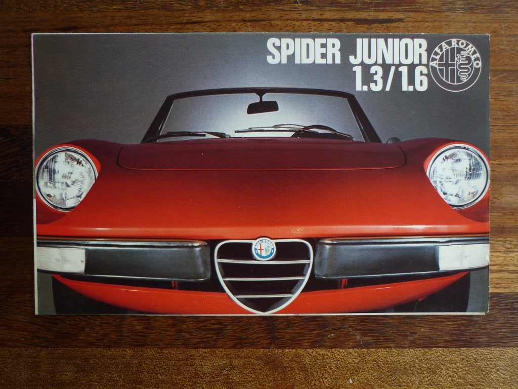 Alfa Romeo Spider Junior 1.3/1.6 (1973), Verzenden, Nieuw, Alfa Romeo