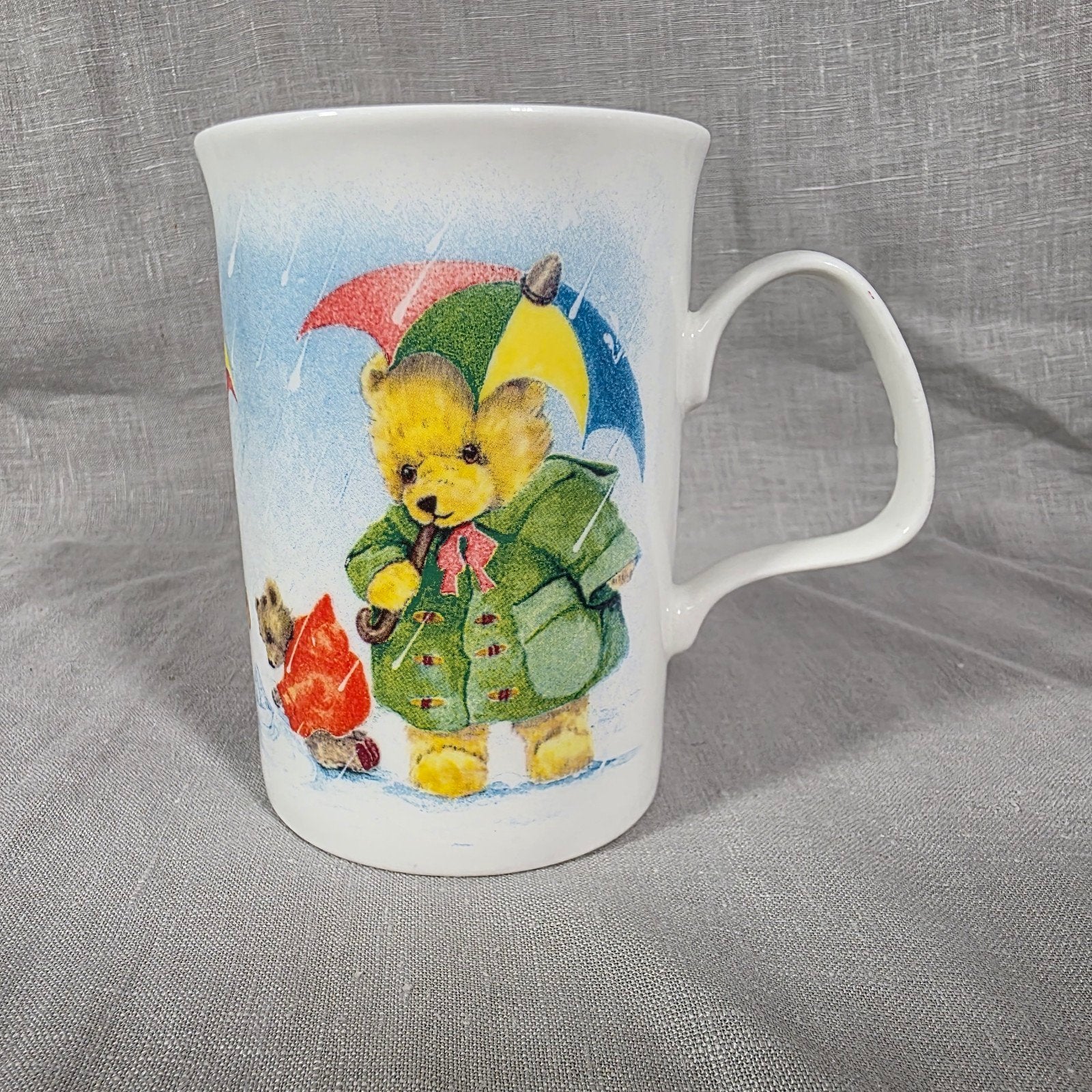 vintage beren beker, playtime teddy, Ophalen of Verzenden, Gebruikt, Overige typen, Overige merken