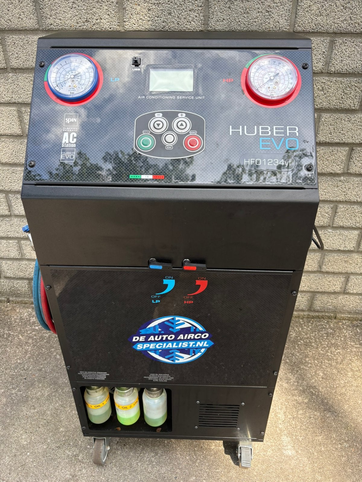 Huber Evo HFO 1234yf Airco Vulmachine, Ophalen, Gebruikt, Overige automerken