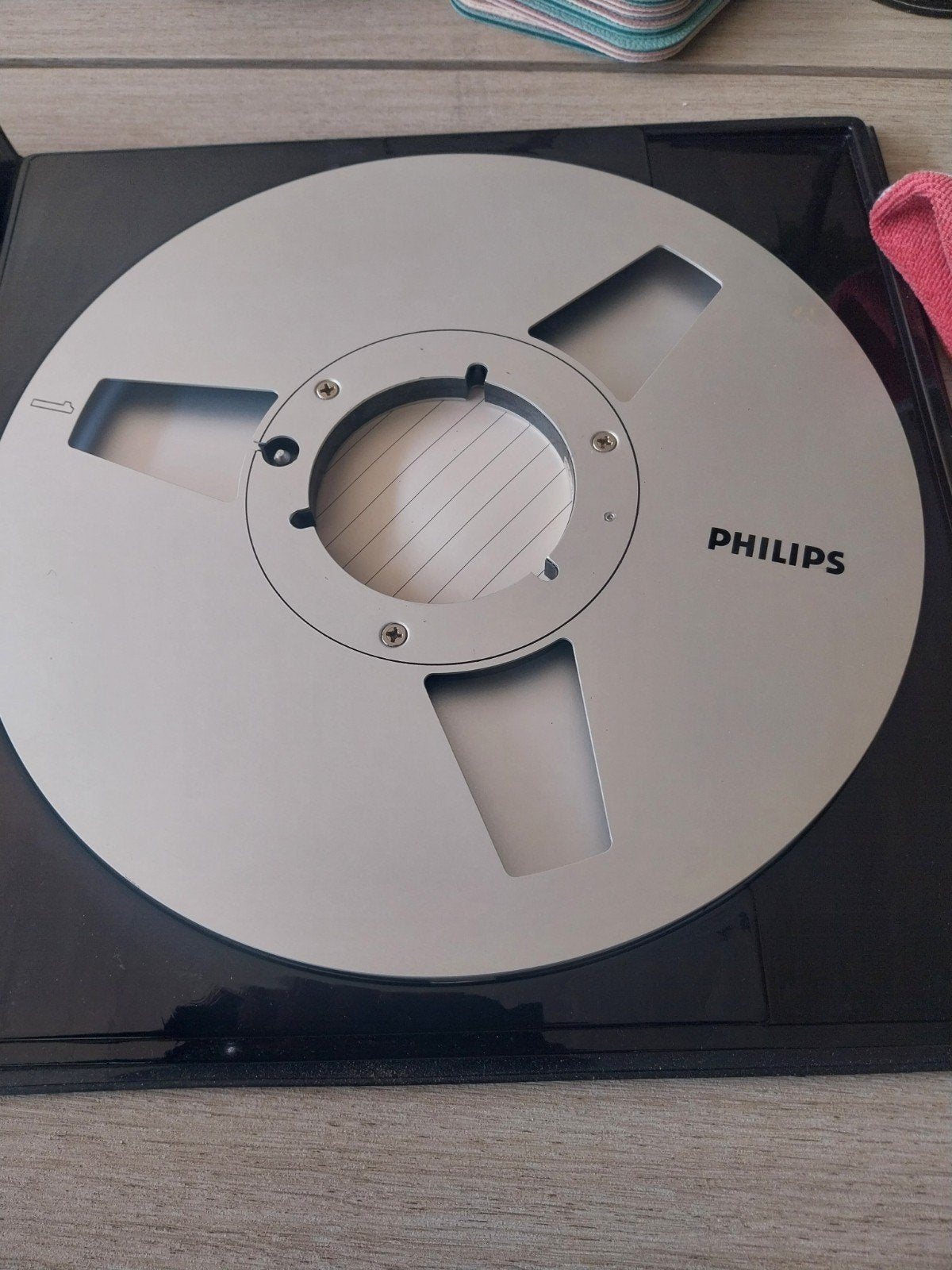 2 maal grote philips spoelen met 3 maal kunstof dozen, Audio, Tv en Foto, Ophalen of Verzenden