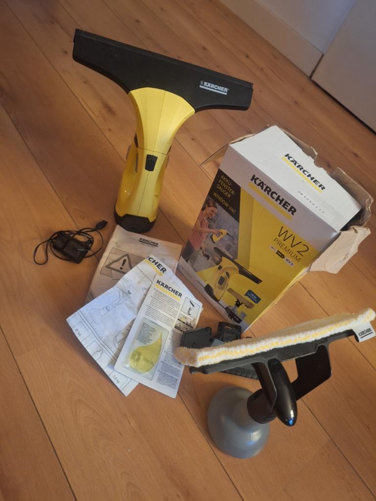 Karcher raamreiniger w2 premium compleet, Ophalen of Verzenden, Raamwisser of Trekker