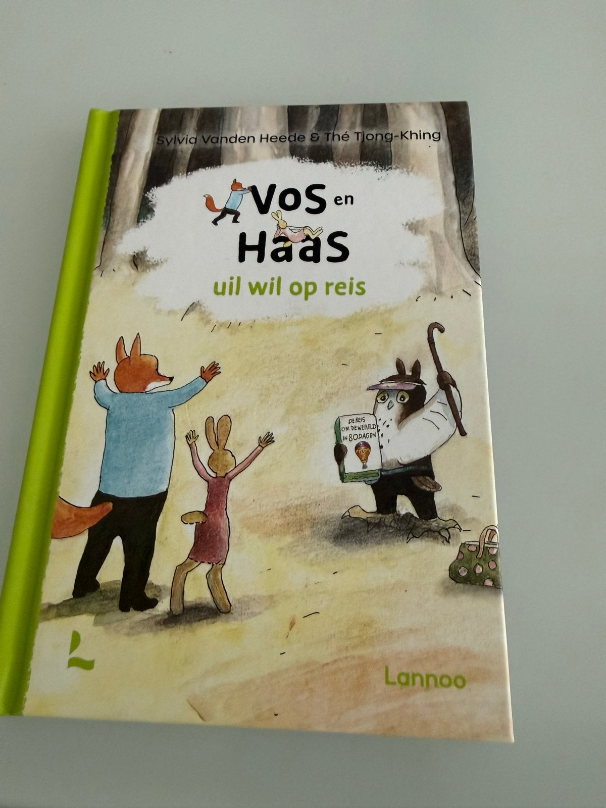 Vos en Haas: Uil wil op reis - Sylvia Vanden Heede, Ophalen of Verzenden, Zo goed als nieuw, Fictie algemeen
