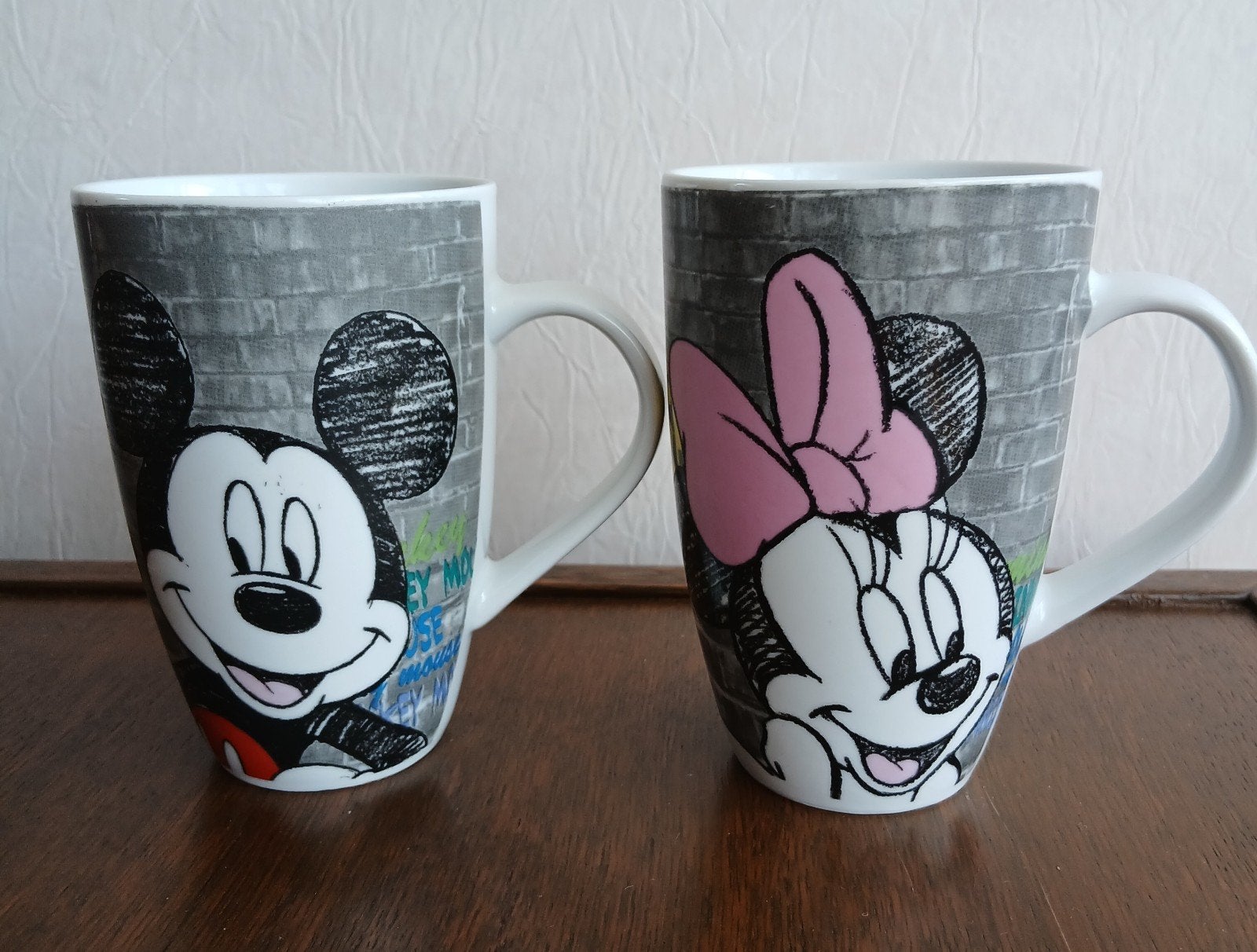 Hoge Mokken/Bekers Minnie Mouse /Mickey Mouse Disney Nieuw, Huis en Inrichting, Overige merken, Nieuw, Ophalen of Verzenden, Overige stijlen