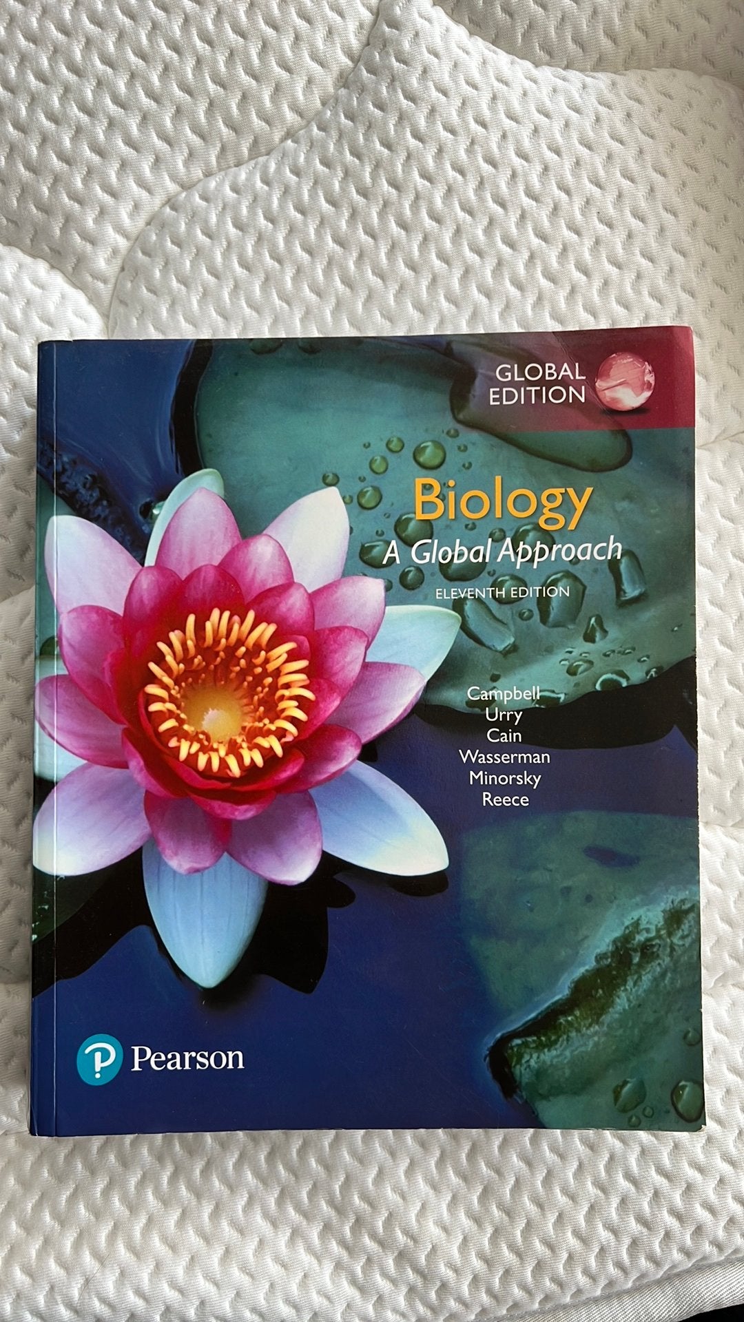 Biology a Global Approach Pearson, Ophalen, Beta, Zo goed als nieuw, HBO