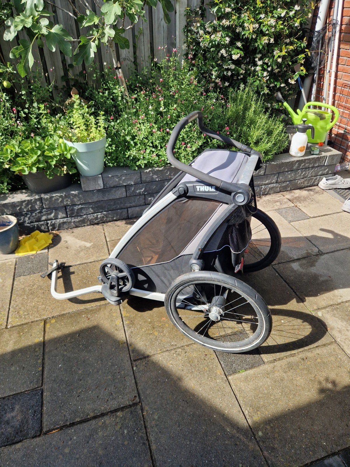Thule Chariot Lite fiets/kinderkar, Ophalen, Gebruikt, Opvouwbaar, 20 tot 40 kg