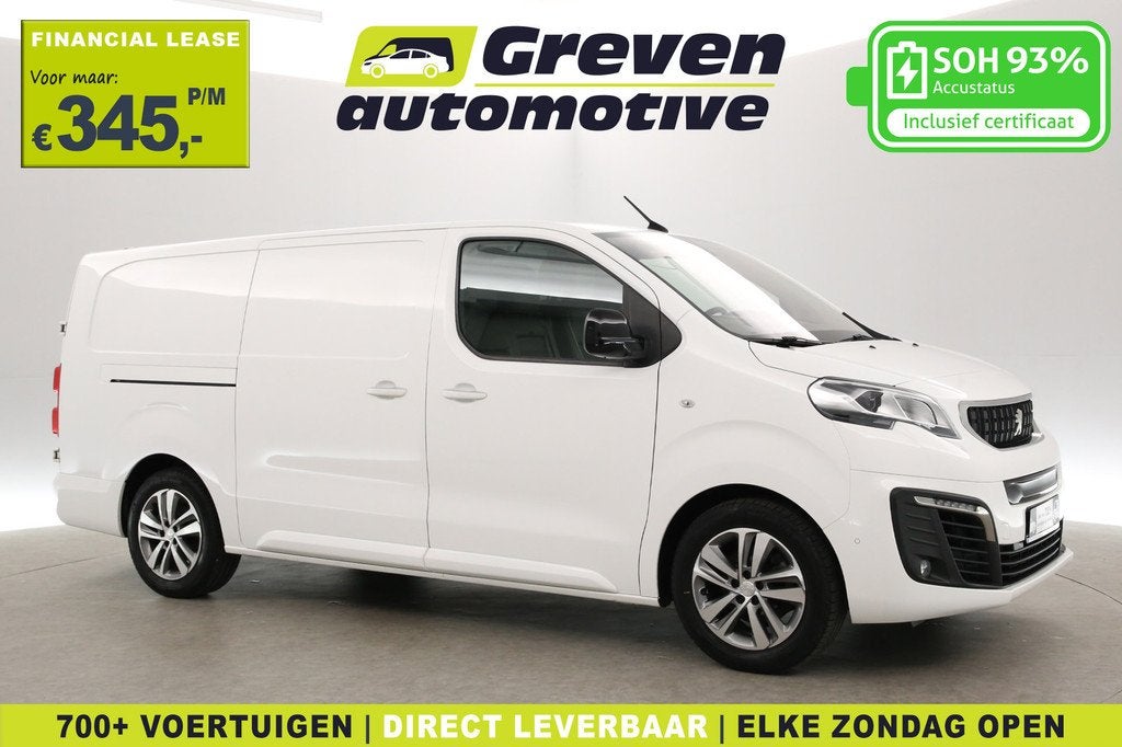 Peugeot e-Expert 75 kWh L3H1 Innovation | Snelladen | SOH 93, Auto's, Bestelauto's, 136 pk, Gebruikt, Wit, 75 kWh