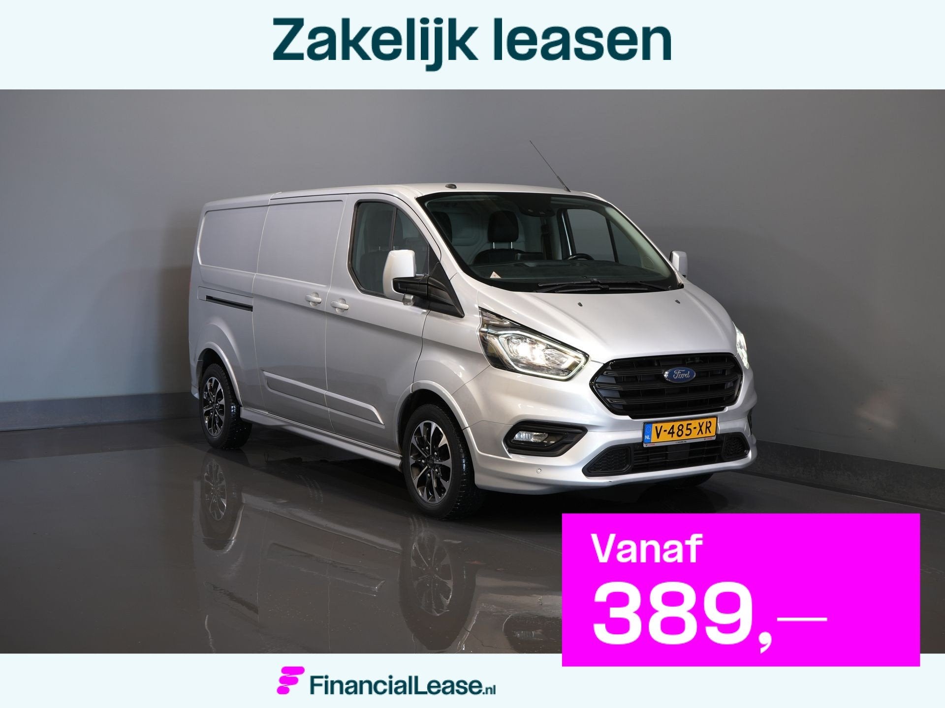 Ford Transit Custom Sport 2.0 TDCI Aut. 170 pk L2 DB-Riem VV, Dealer onderhouden, Gebruikt, Euro 6, 4 cilinders
