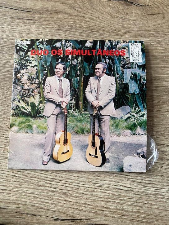 Duo Os Simultâneos – Portugese Gitaar & Volksmuziek | 7” EP, Ophalen of Verzenden, Gebruikt, 7 inch, EP