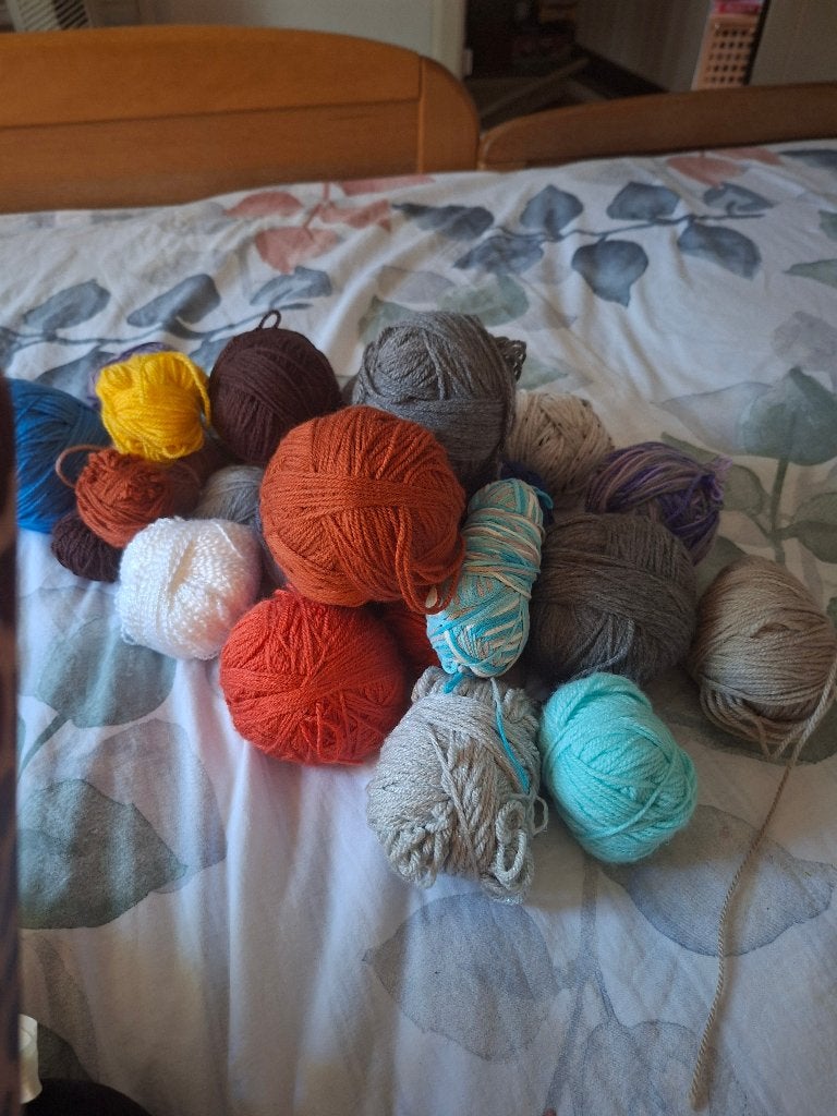 Restjes wol, Ophalen, Gebruikt, Breien of Haken, Wol of Garen