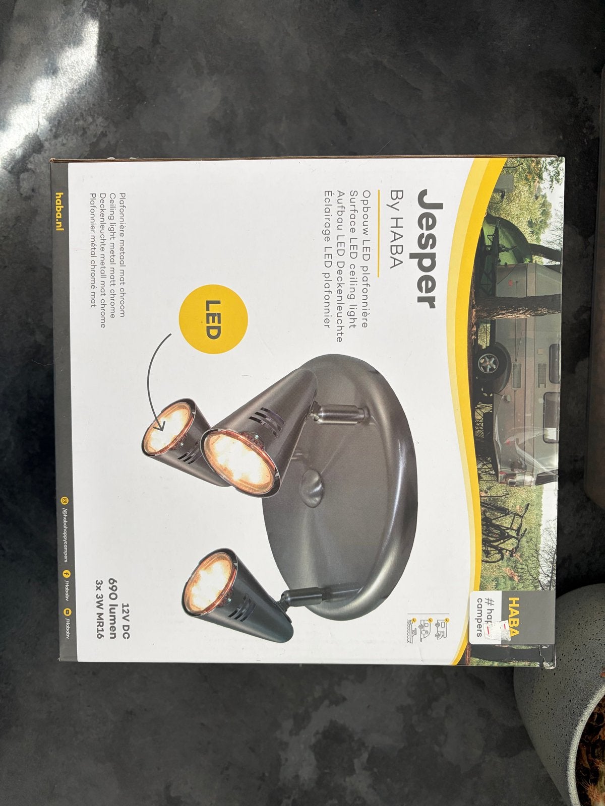 HABA Jesper LED plafondlamp 12V DC, 690 lumen, Ophalen of Verzenden, Nieuw