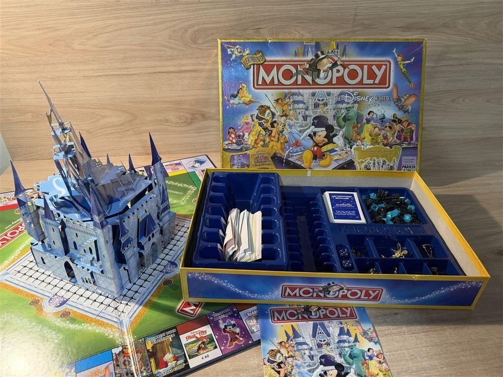 Monopoly disney met 3d kasteel - s6714