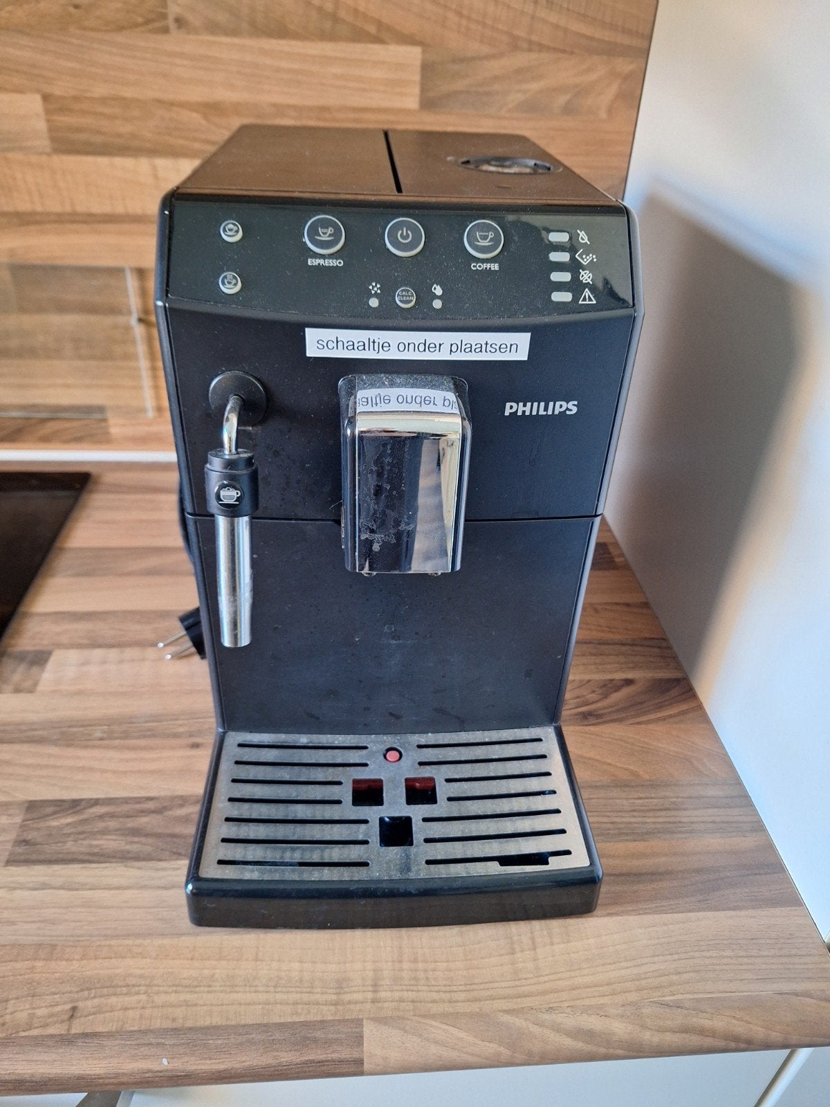 Philips Espresso apparaat - Zwart, Ophalen, Gebruikt, Espresso apparaat, Koffiebonen