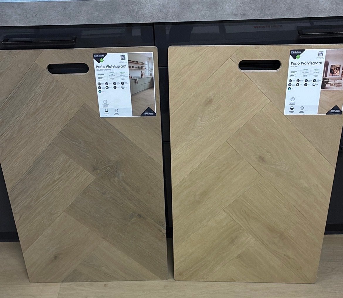 Mega actie: PVC klikvloer 5,5mm €14,99, Bruin, 75 m² of meer, Nieuw, Ophalen of Verzenden