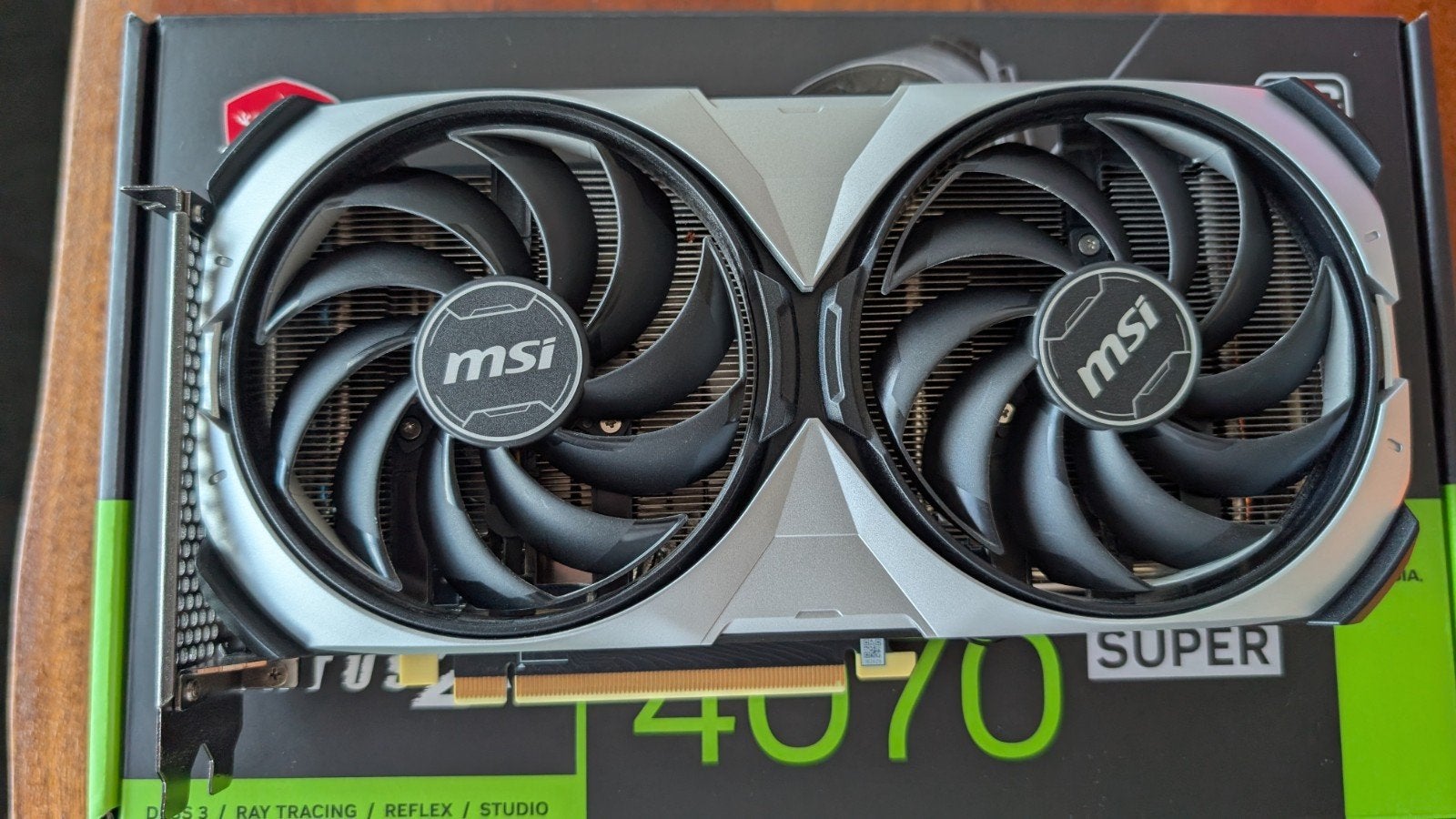 MSI GeForce RTX 4070 Super Ventus 2X OC Edition, Computers en Software, Videokaarten, GDDR6, PCI-Express 4, Nieuw, Ophalen of Verzenden